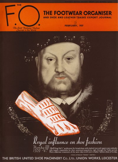 Przednia okładka The Footwear Organiser autorstwa English School