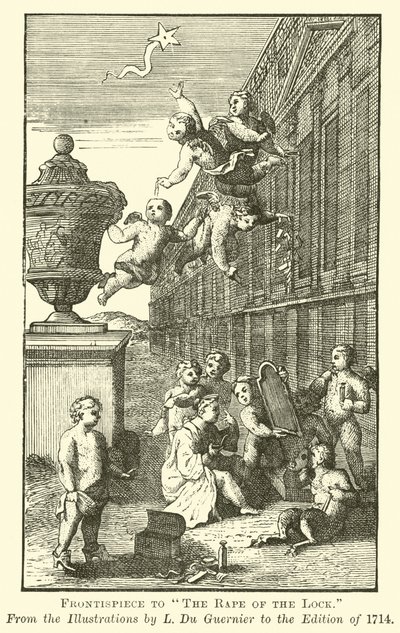Frontyspis do gwałtu na zamku autorstwa English School