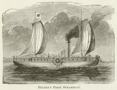 Fultony pierwszy parowiec autorstwa English School