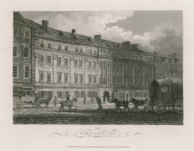 Furnivals Inn, Holborn, Londyn autorstwa English School
