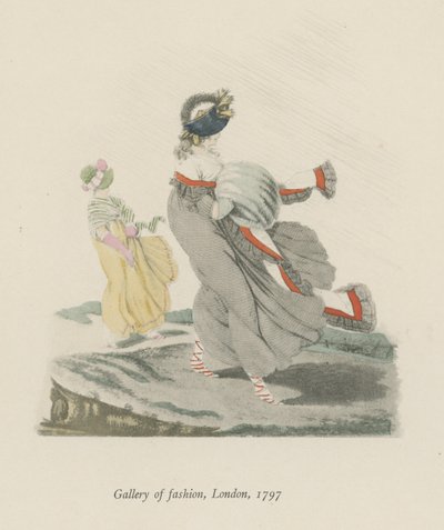 Galeria Mody, Londyn, 1797 autorstwa English School