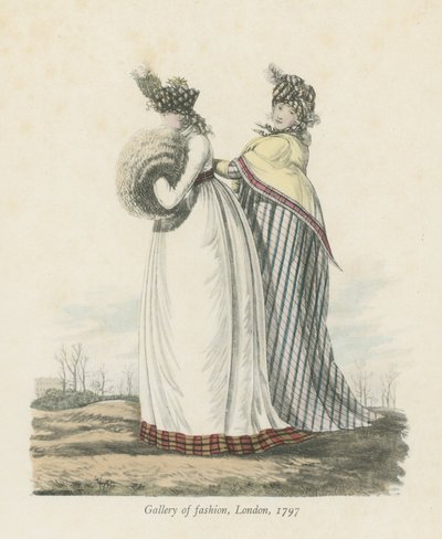 Galeria Mody, Londyn, 1797 autorstwa English School