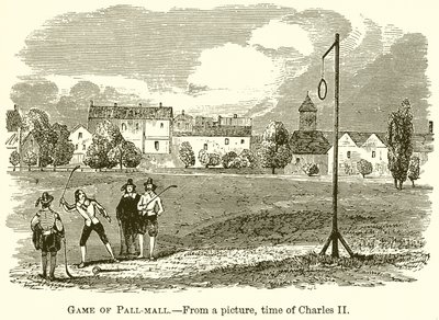 Gra w Pall-Mall autorstwa English School