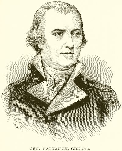 Gen. Nathaniel Greene autorstwa English School
