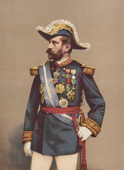 Generał Boulanger (chromolit) autorstwa English School