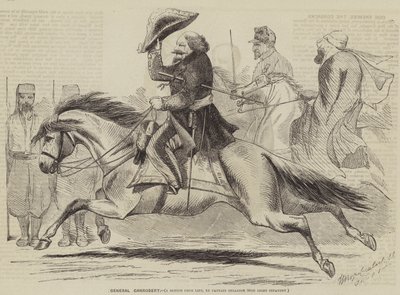 Generał Canrobert (grawerunek) autorstwa English School