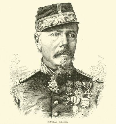 Generał Cremer, październik 1870 autorstwa English School