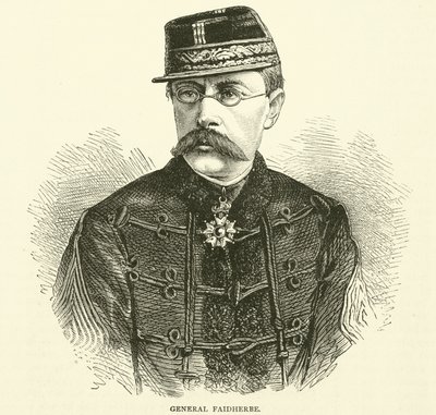 Generał Faidherbe, styczeń 1871 r. autorstwa English School