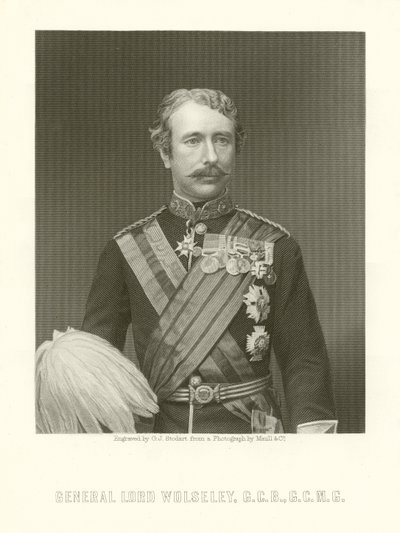 Generał Lord Wolseley autorstwa English School