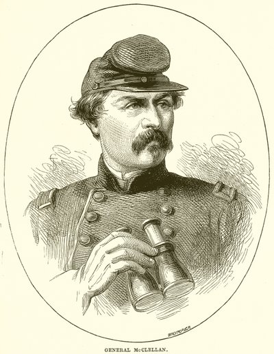 Generał McClellan autorstwa English School