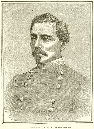Generał P.G.T. Beauregard autorstwa English School