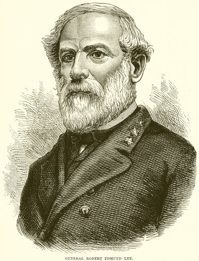 Generał Robert Edmund Lee autorstwa English School