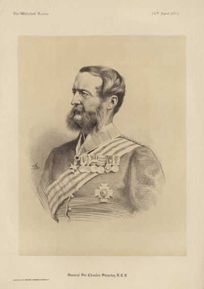 Generał Sir Charles Staveley autorstwa English School