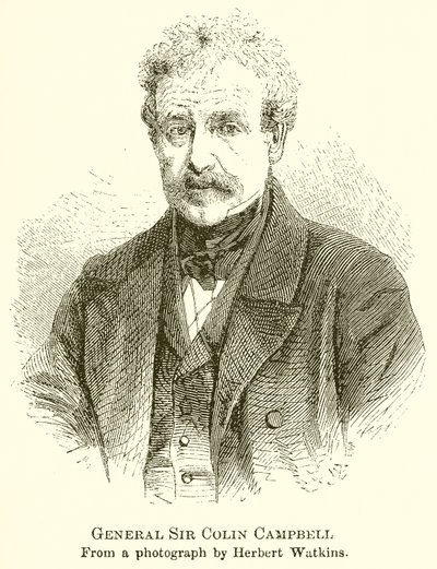 Generał Sir Colin Campbell autorstwa English School