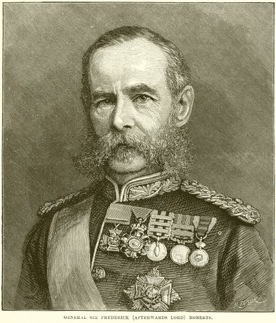 Generał Sir Frederick (Później Lord) Roberts autorstwa English School