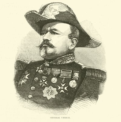 Generał Uhrich, wrzesień 1870 autorstwa English School