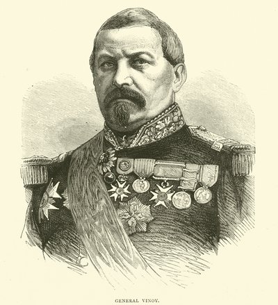 Generał Vinoy, październik 1870 autorstwa English School