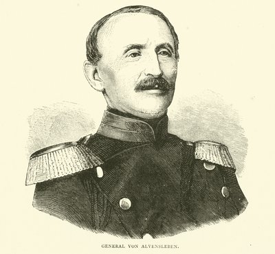 Generał von Alvensleben, listopad 1870 autorstwa English School