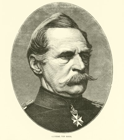 Generał von Roon, sierpień 1870 autorstwa English School