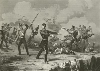 Generał Windham w Redanie, 8 września 1855 r autorstwa English School