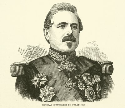 Generał dAurelles de Paladines, grudzień 1870 autorstwa English School