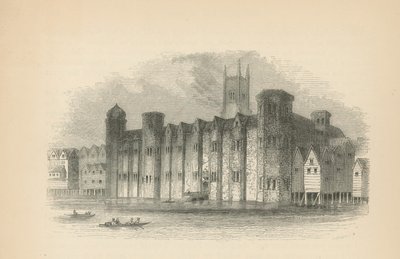 Ogólny widok zamku Baynards autorstwa English School
