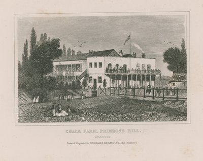 Gesamtansicht von Chalk Farm von English School