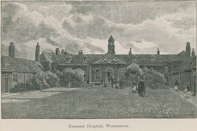 Ogólny widok szpitala Emanuel autorstwa English School