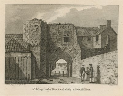 Ogólny widok na Zamek Króla Jana autorstwa English School