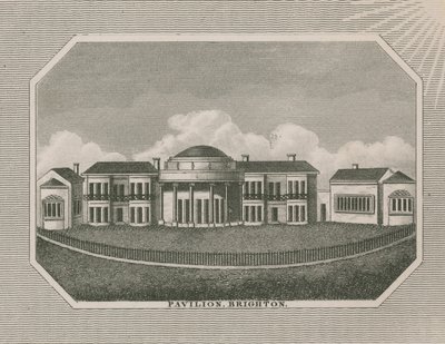 Widok ogólny osiedla Royal Pavilion autorstwa English School