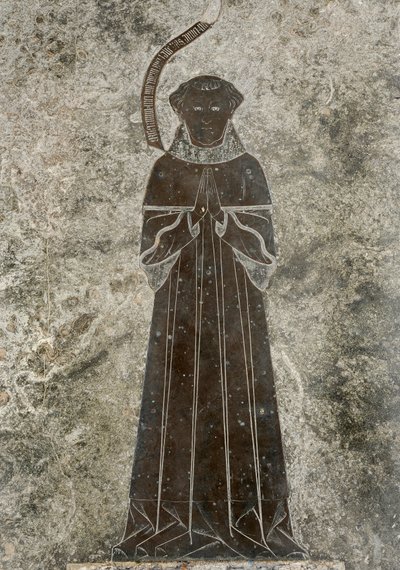 Geoffrey Hargreave, 1447 (mosiądz) autorstwa English School