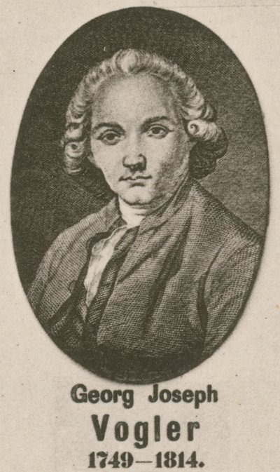 Georg Joseph Vogler (grafika) autorstwa English School