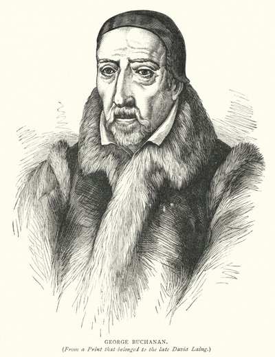 George Buchanan (grafika) autorstwa English School