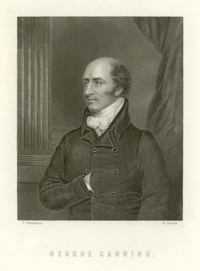George Canning autorstwa English School