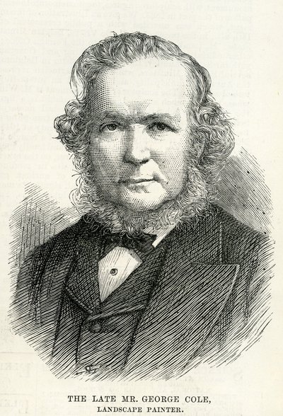 George Cole (1810–83) z The Illustrated London News 29 września 1883 r. autorstwa English School