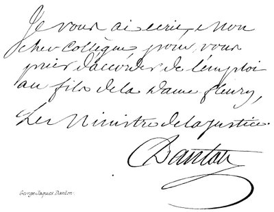 George Jacques Danton autorstwa English School