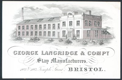 George Langridge & Company, producenci pobytów, karta handlowa autorstwa English School