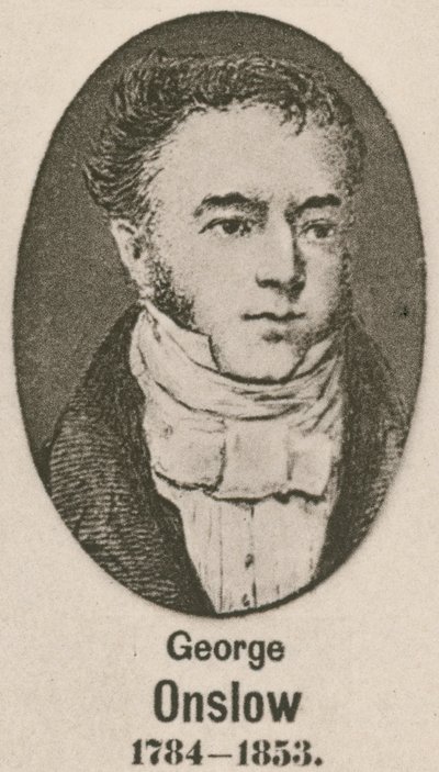 George Onslow (grawiura) autorstwa English School