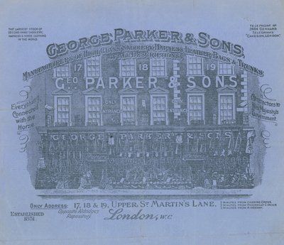 Sklep George Parker & Sons autorstwa English School