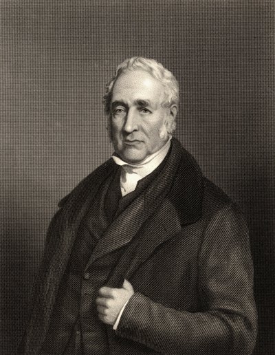 George Stephenson (1781-1848) autorstwa English School