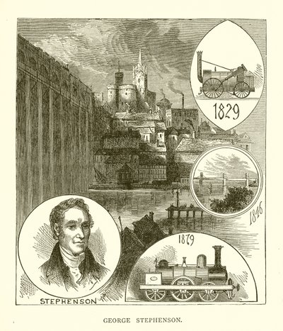 George Stephenson autorstwa English School