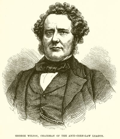 George Wilson, przewodniczący Ligi Anty-Zbożowo-Prawnej autorstwa English School