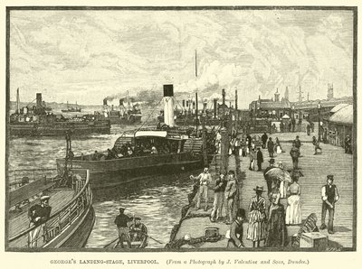 Georges Landing-Stage, Liverpool autorstwa English School