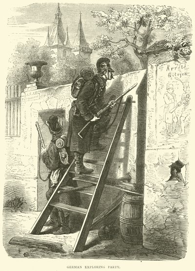 Niemiecka partia odkrywcza, październik 1870 autorstwa English School