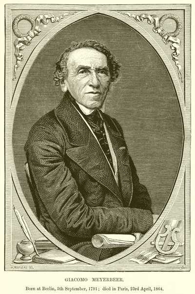 Giacomo Meyerbeer autorstwa English School