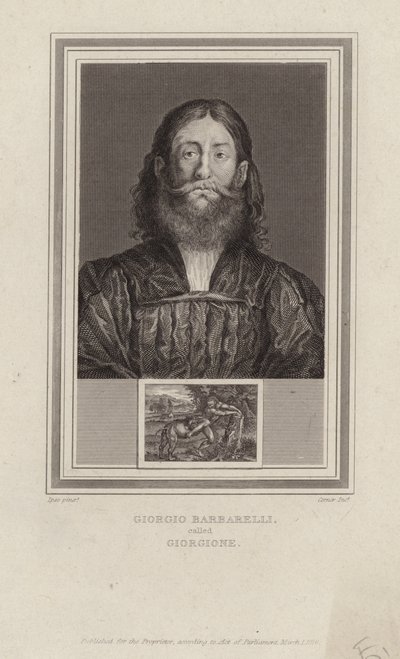 Giorgione autorstwa English School