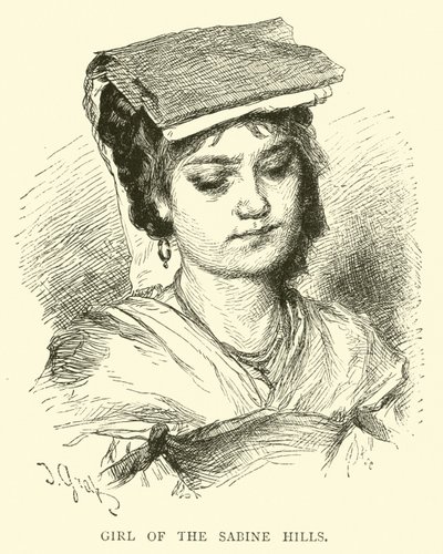 Dziewczyna z Sabine Hills autorstwa English School