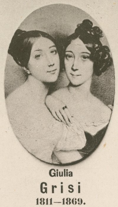 Giulia Grisi (grawiura) autorstwa English School