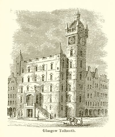Pobór opłat w Glasgow autorstwa English School