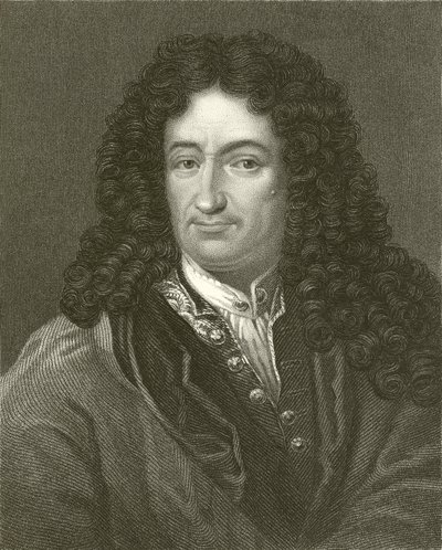 Godfrey William Leibnitz autorstwa English School